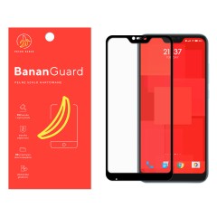 Szkło hartowane 5D BananGuard czarne do Xiaomi Mi A2 Lite / Redmi 6 Pro