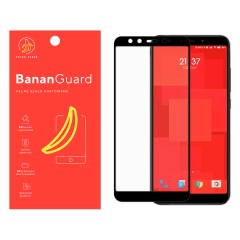 Szkło hartowane 5D BananGuard czarne do Xiaomi Mi 6X / Mi A2