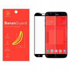 Szkło hartowane 5D BananGuard czarne do Samsung Galaxy S7 edge