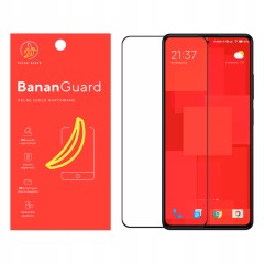 Szkło hartowane 5D BananGuard czarne do Xiaomi Redmi Note 12 Pro