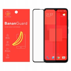 Szkło hartowane 5D BananGuard czarne do Xiaomi Redmi 12C