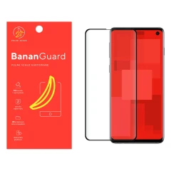 Szkło hartowane 5D BananGuard czarne do Samsung Galaxy S10