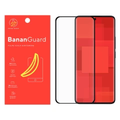 Szkło hartowane 5D BananGuard czarne do Xiaomi Redmi Note 13 Pro Plus