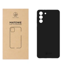 Etui silikonowe Matowe czarne do Samsung Galaxy S21 Plus