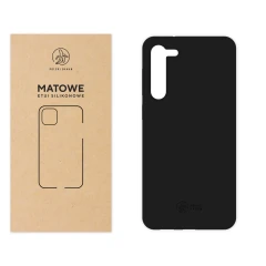 Etui silikonowe Matowe czarne do Samsung Galaxy S23 Plus