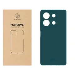 Etui silikonowe Matowe morskie do Xiaomi Redmi Note 13 5G