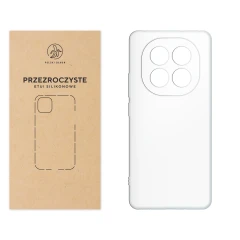 Etui silikonowe przezroczyste do Xiaomi Redmi Note 14 Pro Plus 5G
