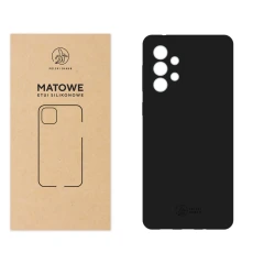 Etui silikonowe Matowe czarne do Samsung Galaxy A33 / A33 5G