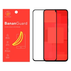 Szkło hartowane 5D BananGuard czarne do Samsung Galaxy S24 FE
