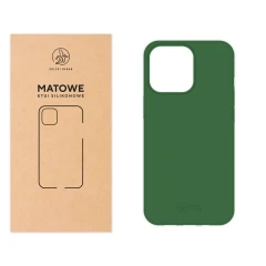 Etui silikonowe Matowe butelkowe do Apple iPhone 13 Pro