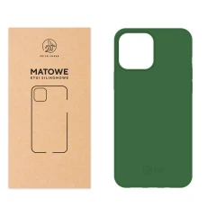 Etui silikonowe Matowe butelkowe do Apple iPhone 13 Pro Max