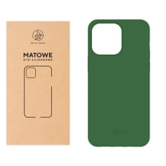 Etui silikonowe Matowe butelkowe do Apple iPhone 14 Pro Max