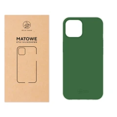 Etui silikonowe Matowe butelkowe do Apple iPhone 15