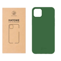 Etui silikonowe Matowe butelkowe do Apple iPhone 15 Plus