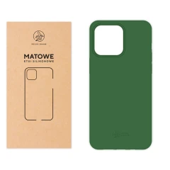 Etui silikonowe Matowe butelkowe do Apple iPhone 15 Pro Max