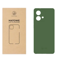 Etui silikonowe Matowe butelkowe do Motorola Edge 40 Neo