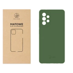 Etui silikonowe Matowe butelkowe do Samsung Galaxy A52 / A52s