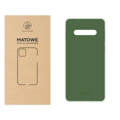 Etui silikonowe Matowe butelkowe do Samsung Galaxy S10