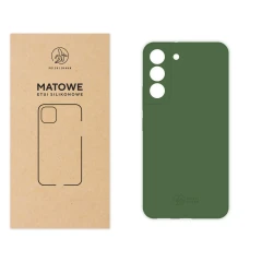 Etui silikonowe Matowe butelkowe do Samsung Galaxy S22