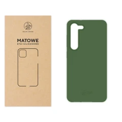 Etui silikonowe Matowe butelkowe do Samsung Galaxy S23