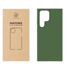 Etui silikonowe Matowe butelkowe do Samsung Galaxy S23 Ultra