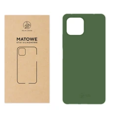Etui silikonowe Matowe butelkowe do Xiaomi Mi 11 Lite / Mi 11 Lite 5G