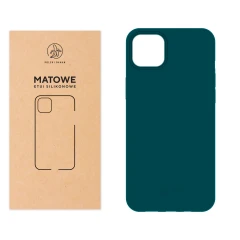 Etui silikonowe Matowe morskie do Apple iPhone 15 Plus