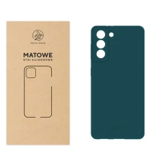 Etui silikonowe Matowe morskie do Samsung Galaxy S21