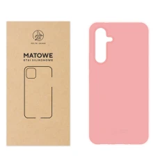 Etui silikonowe Matowe różowe do Samsung Galaxy A54