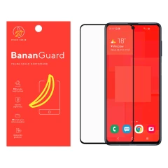 Szkło hartowane 5D BananGuard czarne do Samsung Galaxy M51
