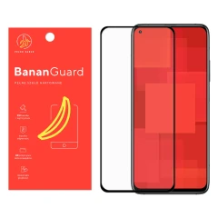 Szkło hartowane 5D BananGuard czarne do Xiaomi Mi 10T / Pro