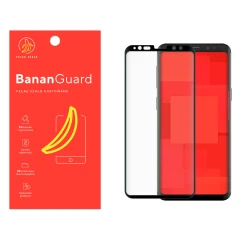 Szkło hartowane 5D BananGuard czarne do Samsung Galaxy S9