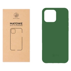 Etui silikonowe Matowe butelkowe do Apple iPhone 16 Pro Max