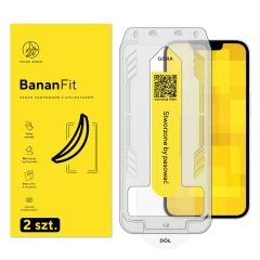 Szkło hartowane z aplikatorem BananFit do Apple iPhone 13 Pro, 2 szt.