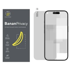 Szkło hartowane prywatyzujące BananPrivacy do Apple iPhone 17