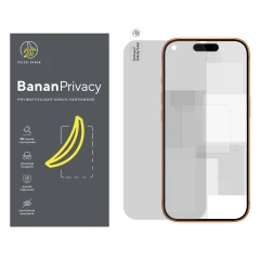 Szkło hartowane prywatyzujące BananPrivacy do Apple iPhone 17 Pro