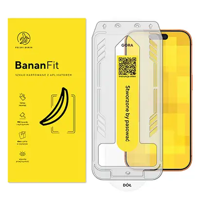 Szkło z aplikatorem BananFit