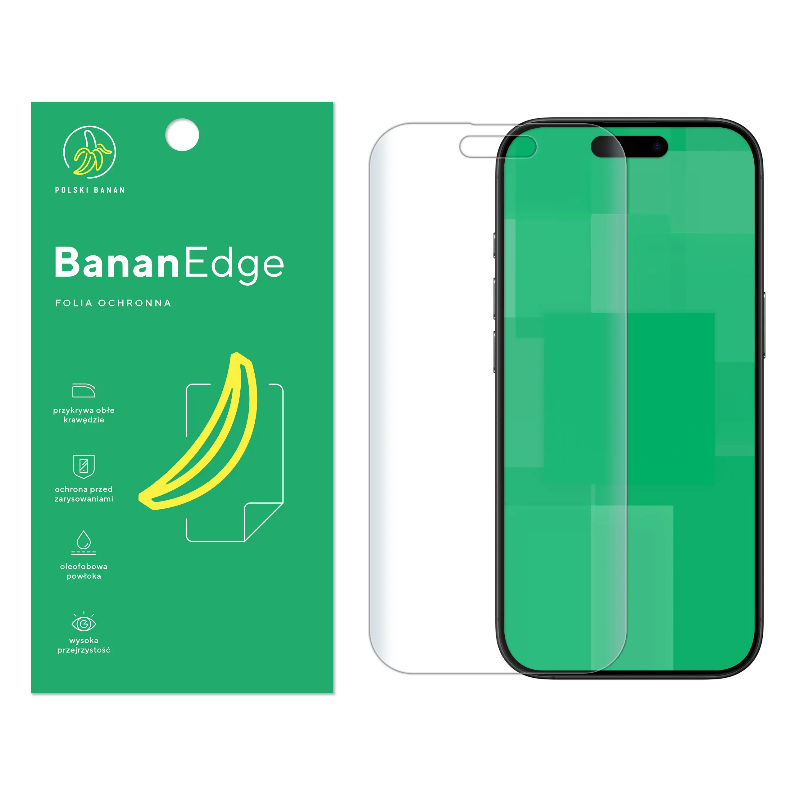 Folia ochronna Polski Banan BananEdge do Apple iPhone 16 Pro