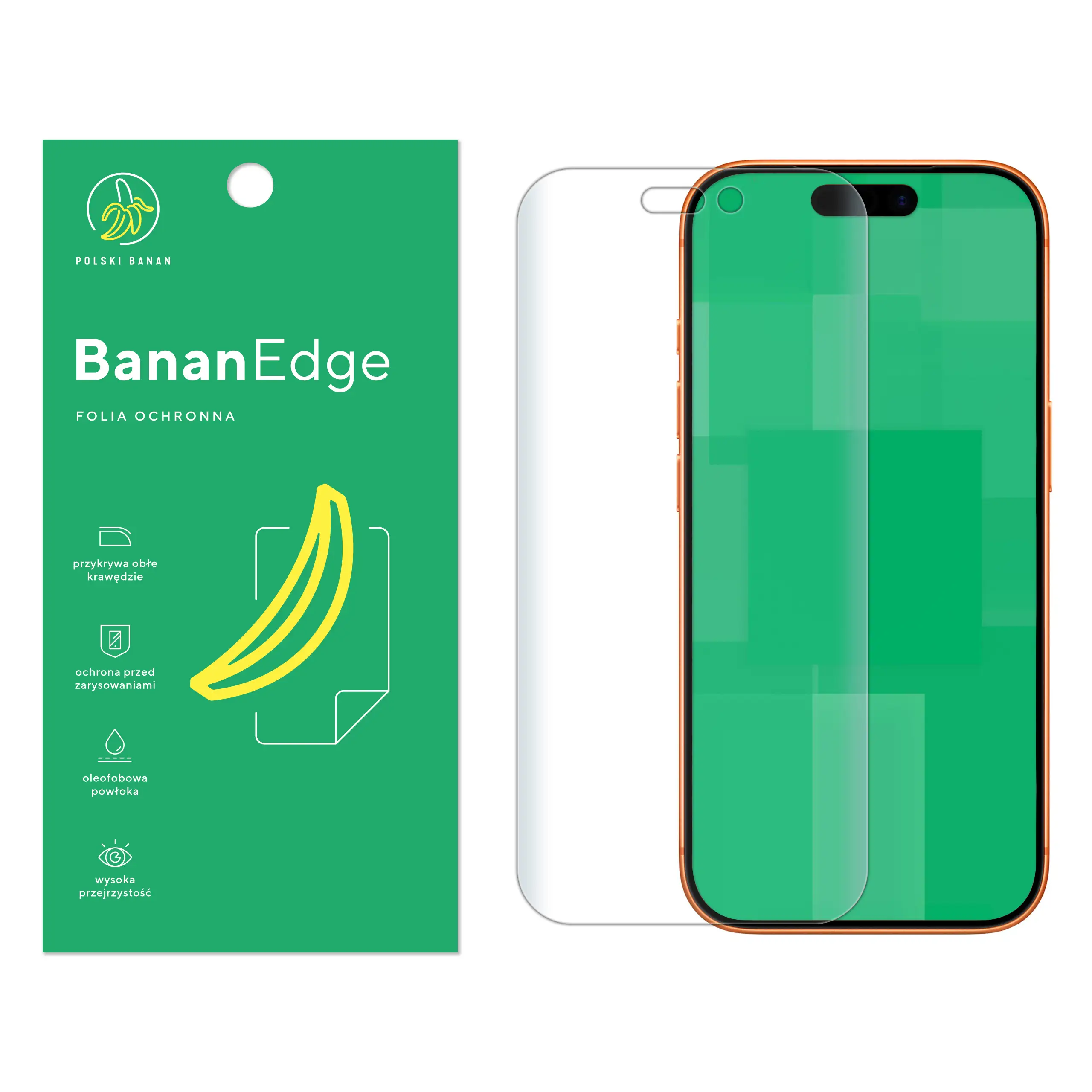 Folia ochronna Polski Banan BananEdge do Apple iPhone 17 Pro