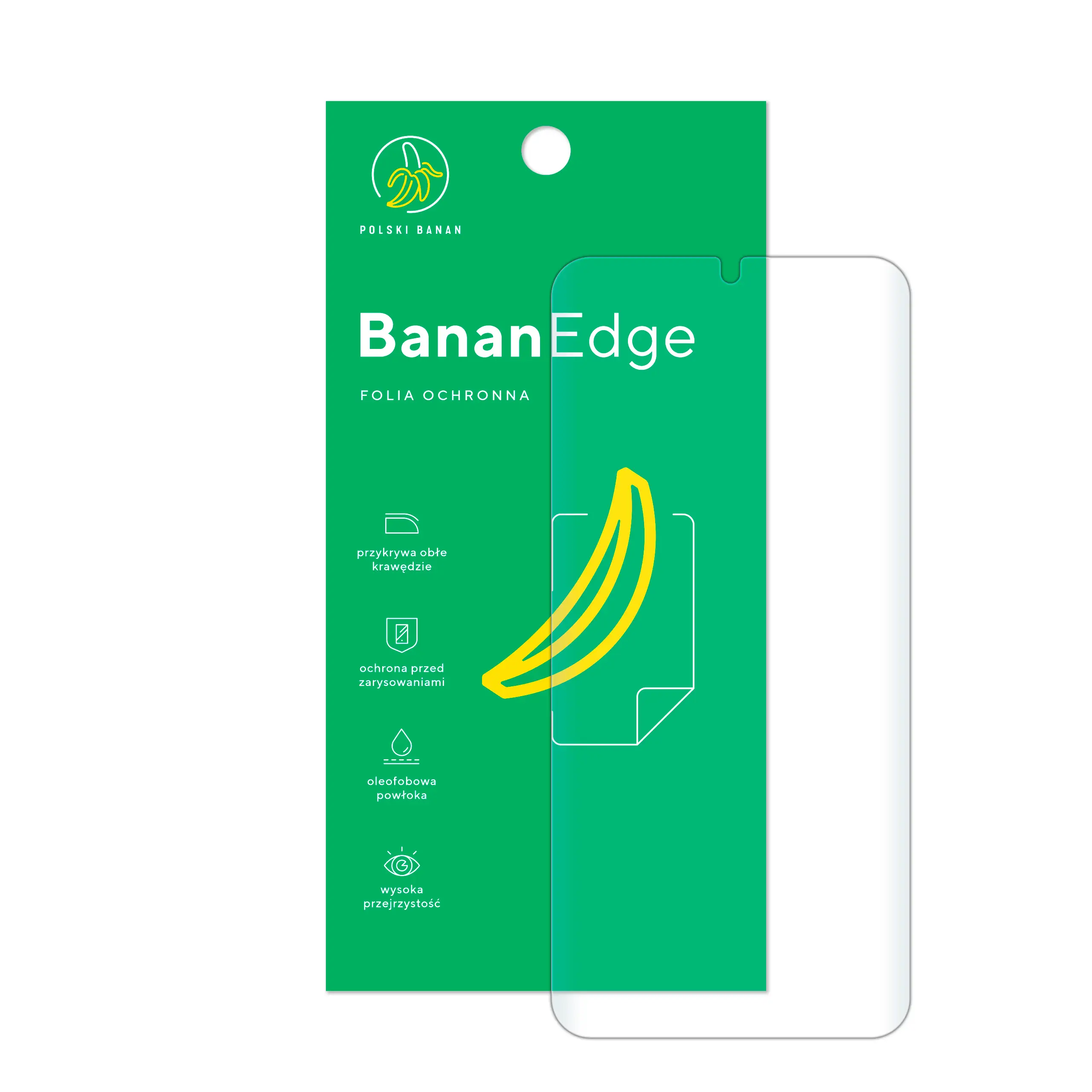 Folia ochronna Polski Banan BananEdge z opakowaniem do telefonu Samsung Galaxy A15 / A15 5G