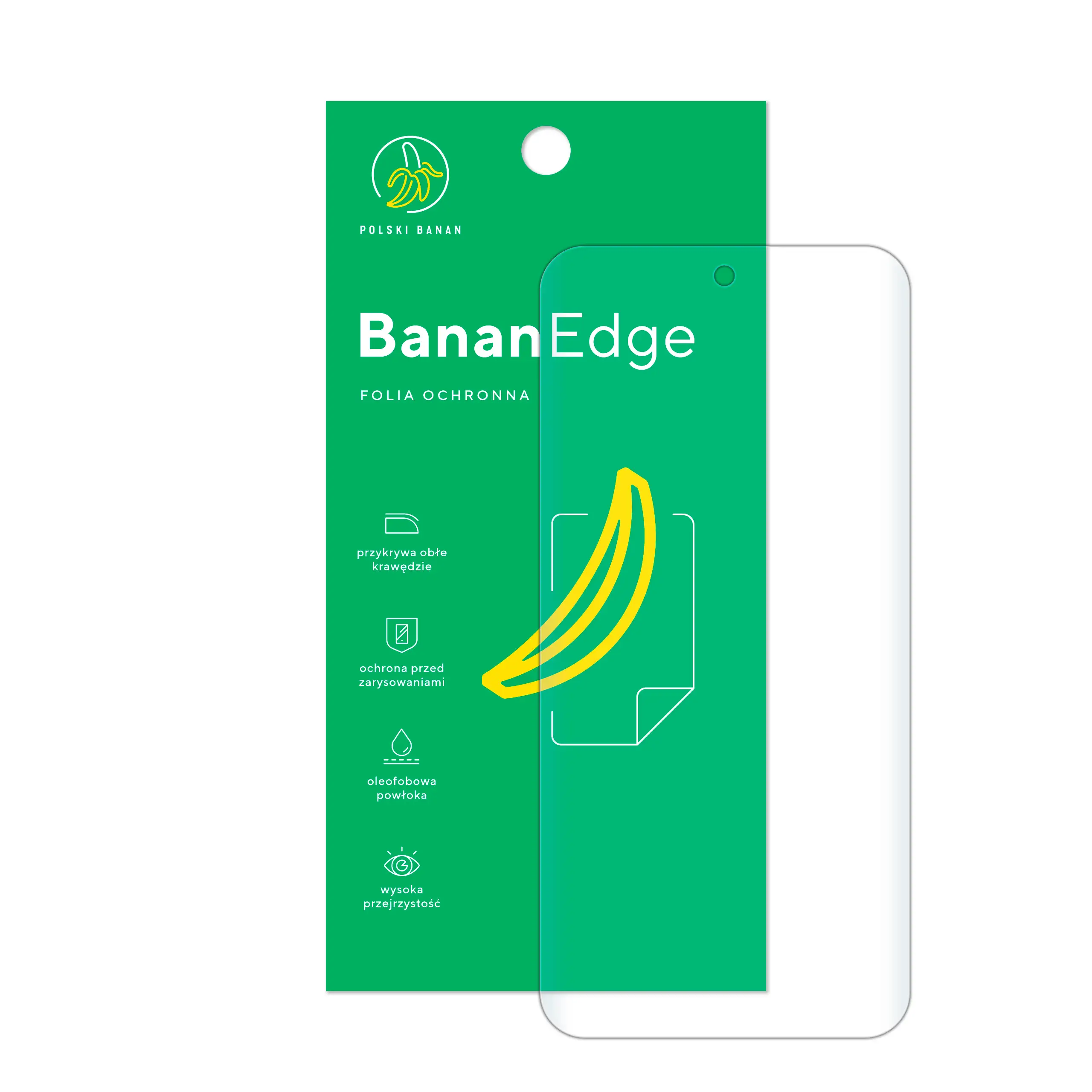 Folia ochronna Polski Banan BananEdge z opakowaniem do telefonu Samsung Galaxy A35 5G