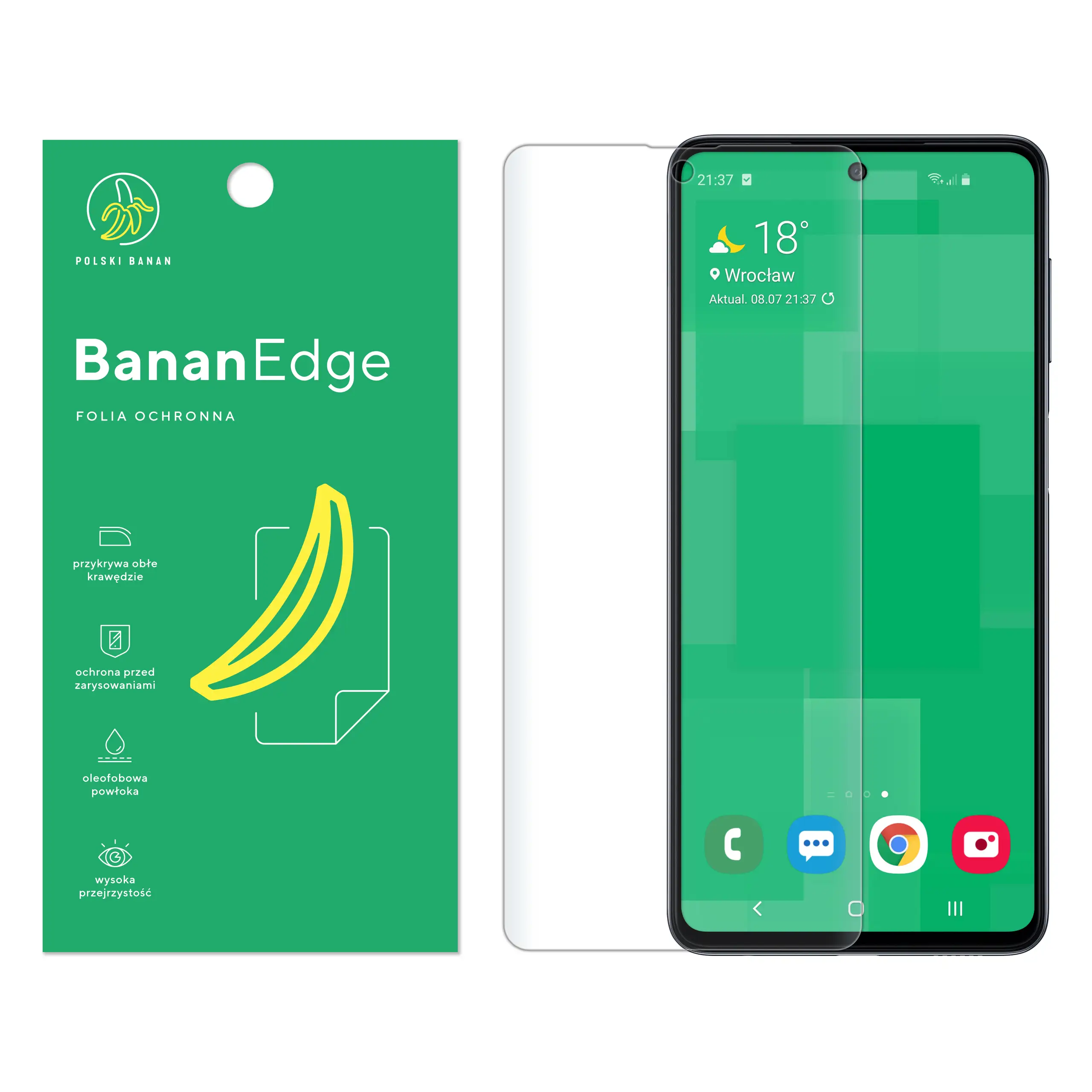 Folia ochronna Polski Banan BananEdge do Samsung Galaxy M52 / M52 5G