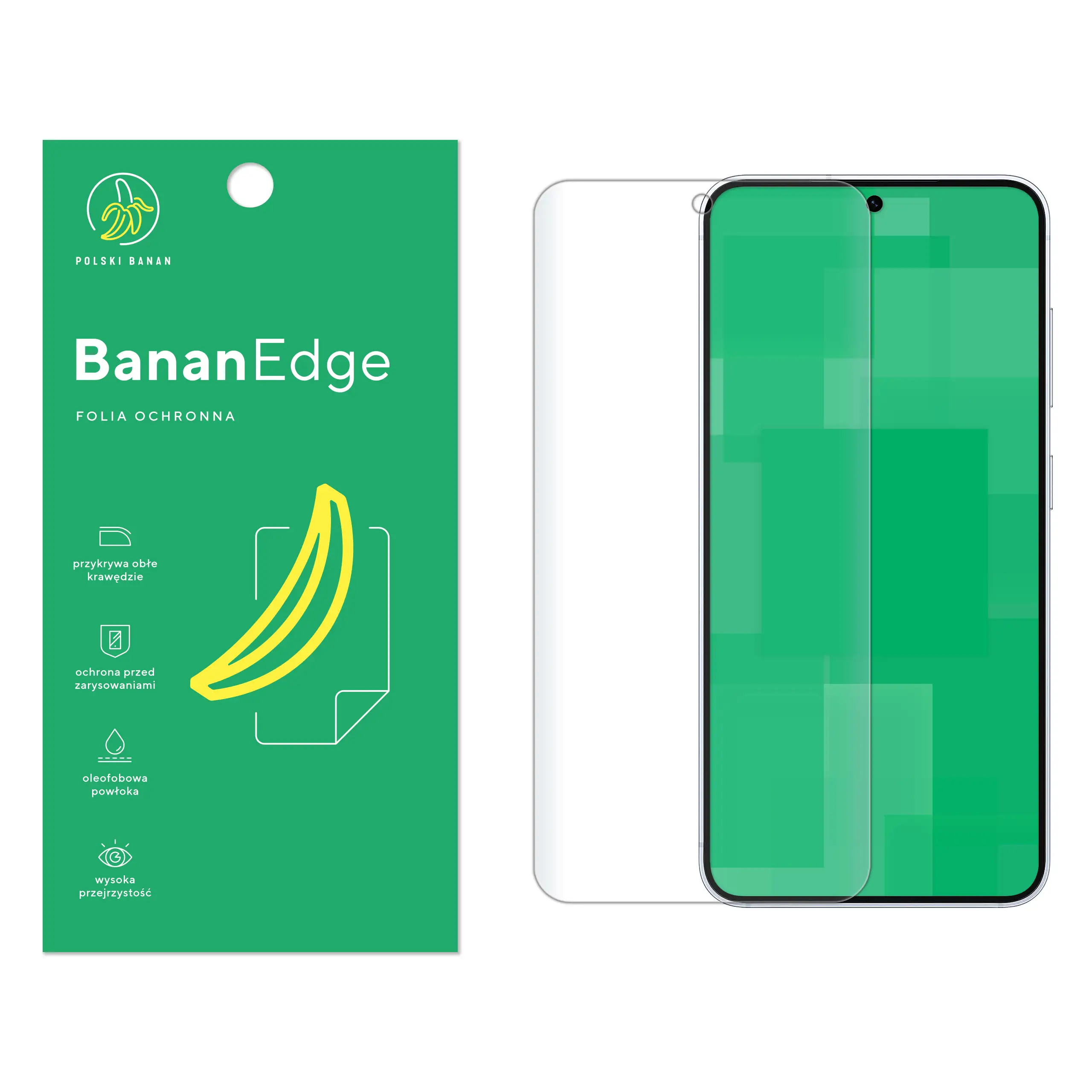 Folia ochronna Polski Banan BananEdge do Samsung Galaxy S25