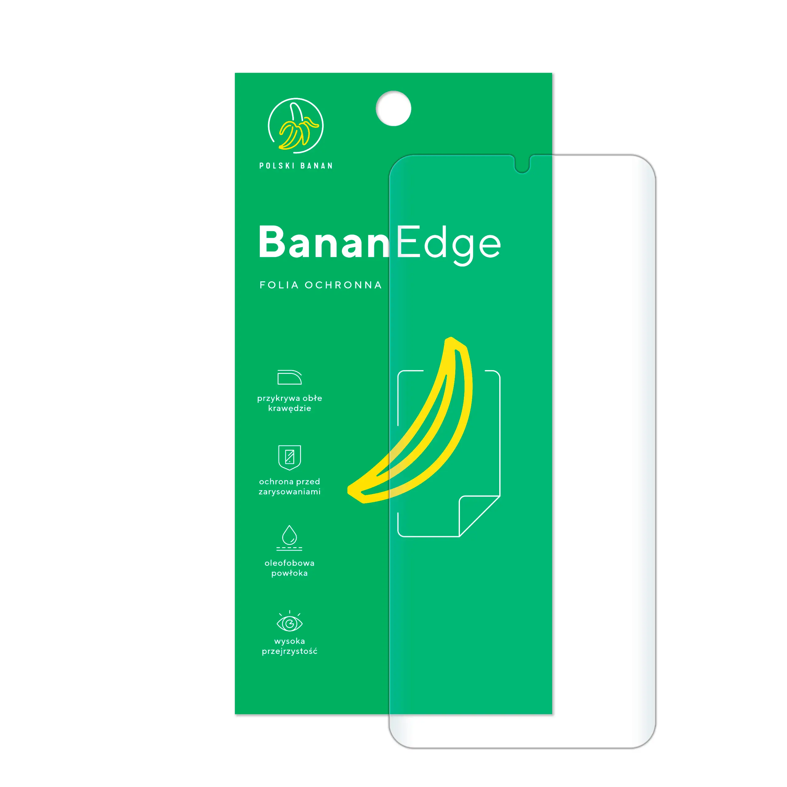 Folia ochronna Polski Banan BananEdge z opakowaniem do telefonu Xiaomi Redmi 13C