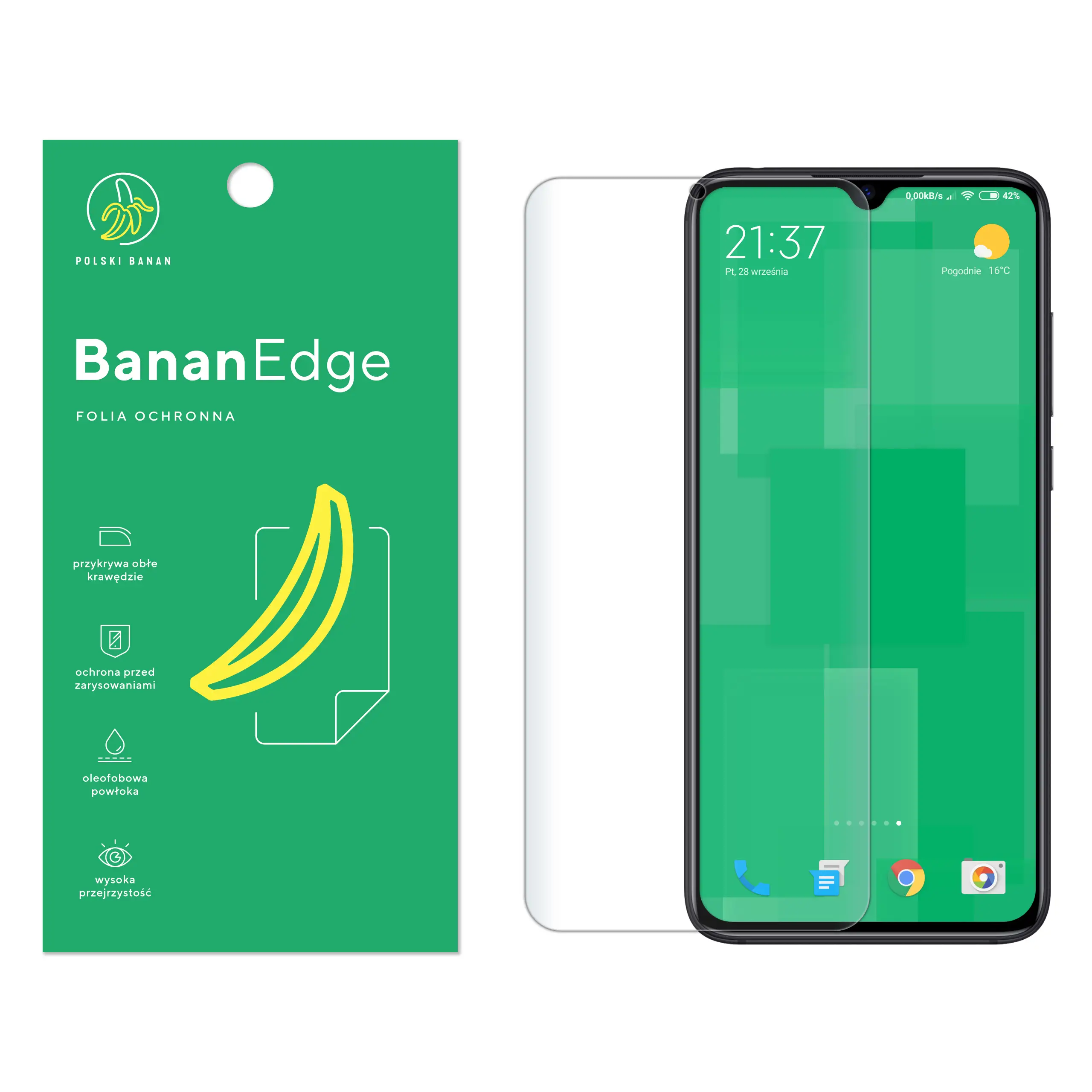Folia ochronna Polski Banan BananEdge do Xiaomi Mi 9 Lite