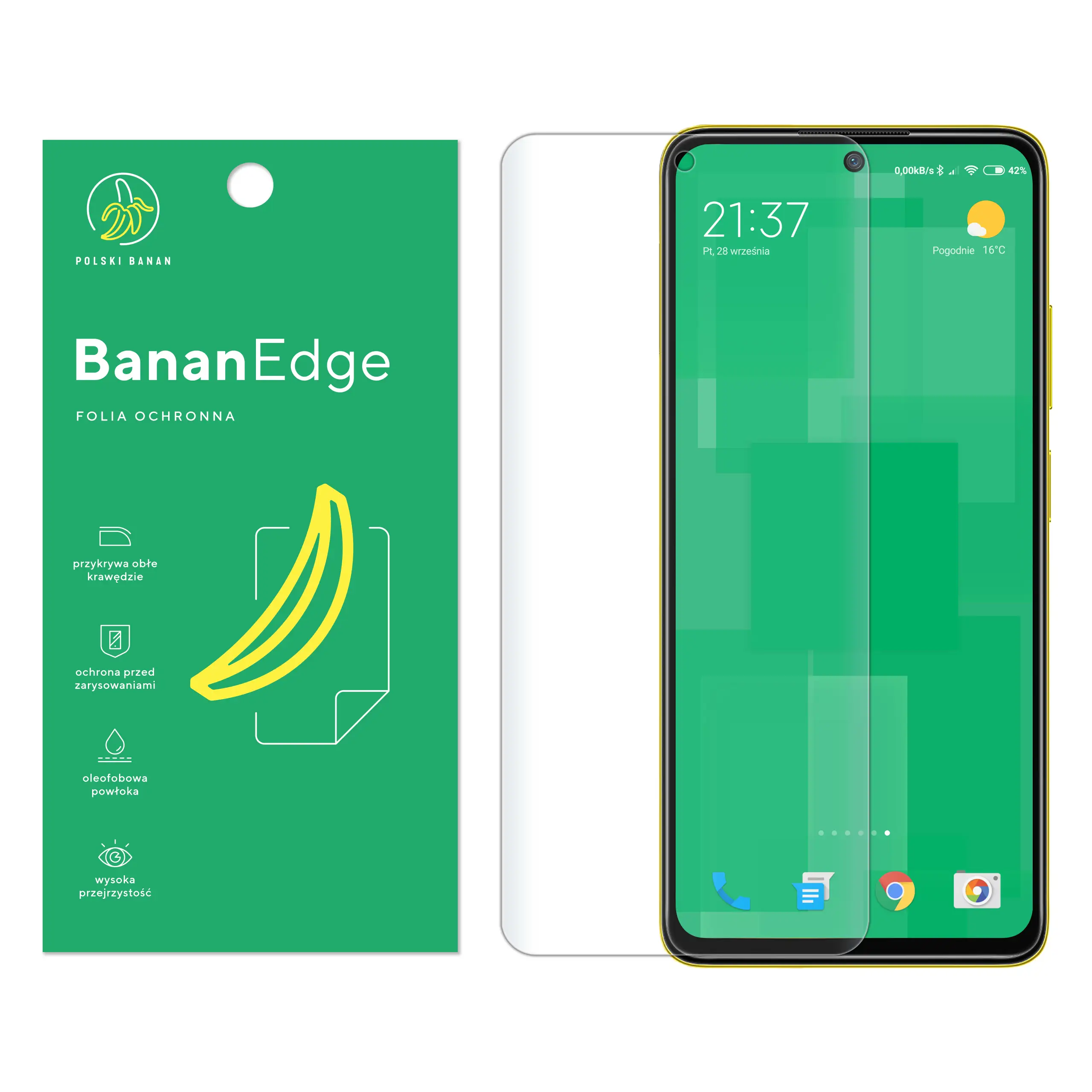 Folia ochronna Polski Banan BananEdge do Xiaomi POCO X4 Pro 5G