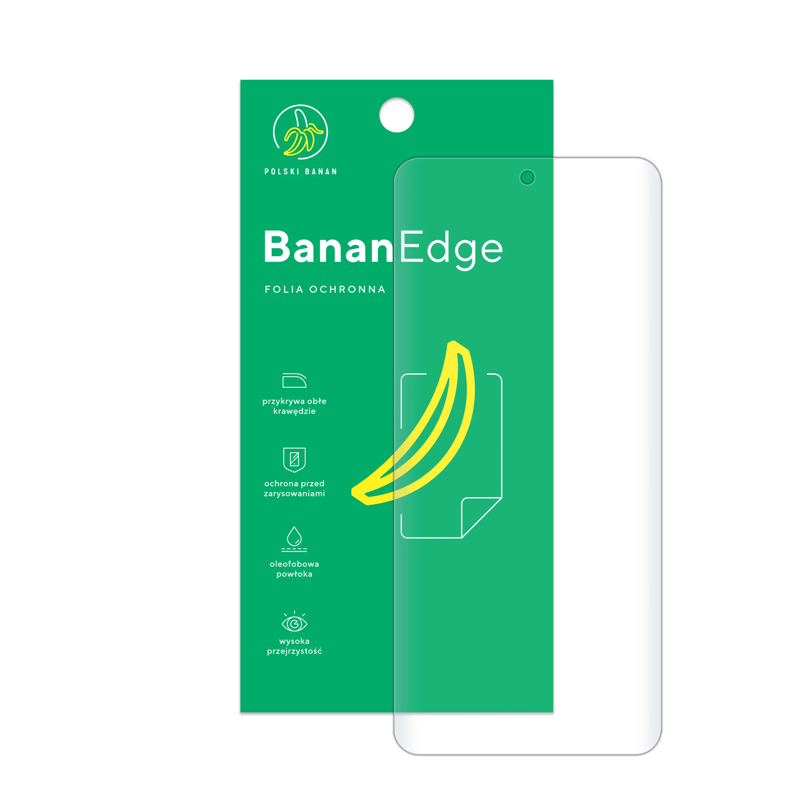 Folia ochronna Polski Banan BananEdge z opakowaniem do telefonu Xiaomi POCO X4 Pro 5G