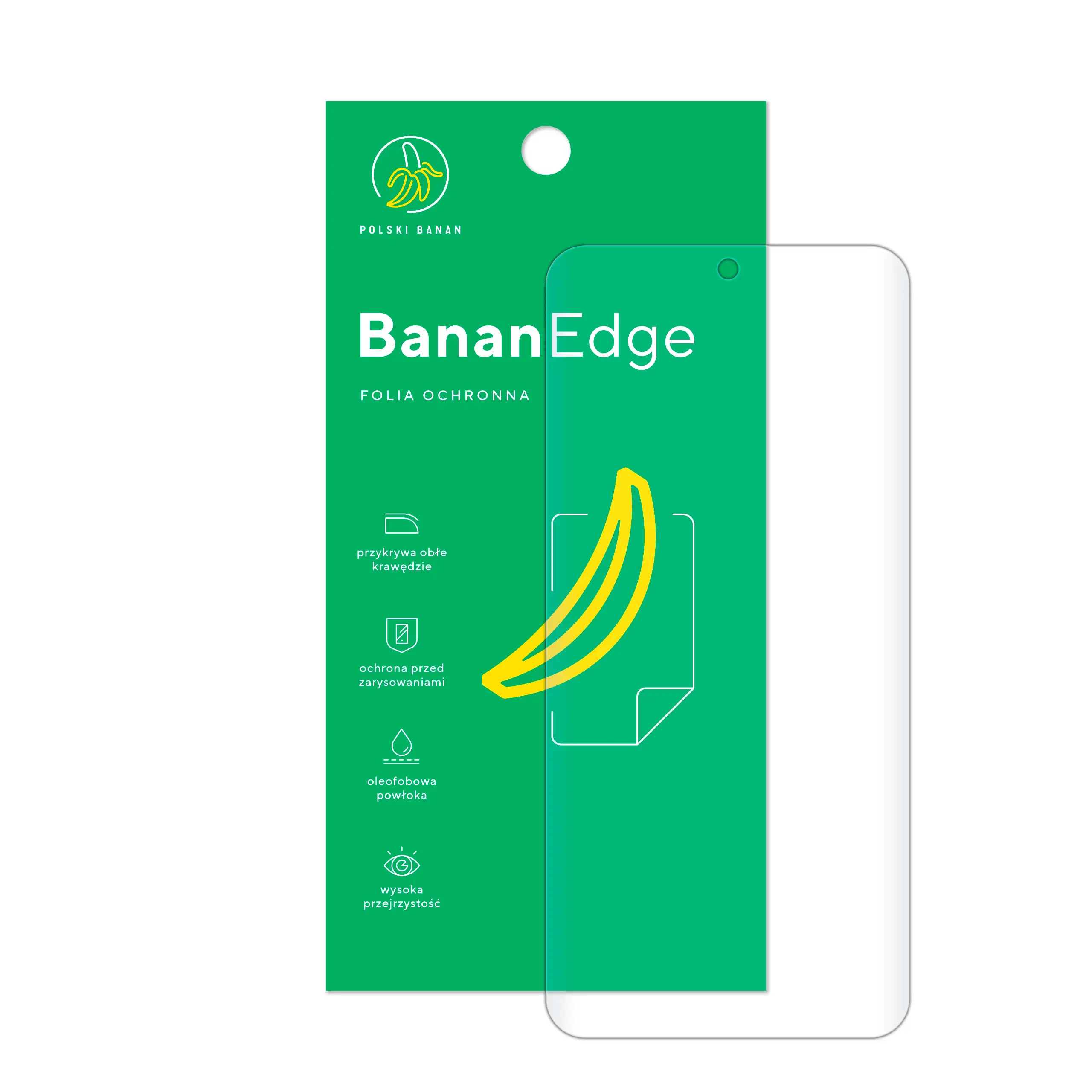 Folia ochronna Polski Banan BananEdge z opakowaniem do telefonu Xiaomi POCO X7 5G