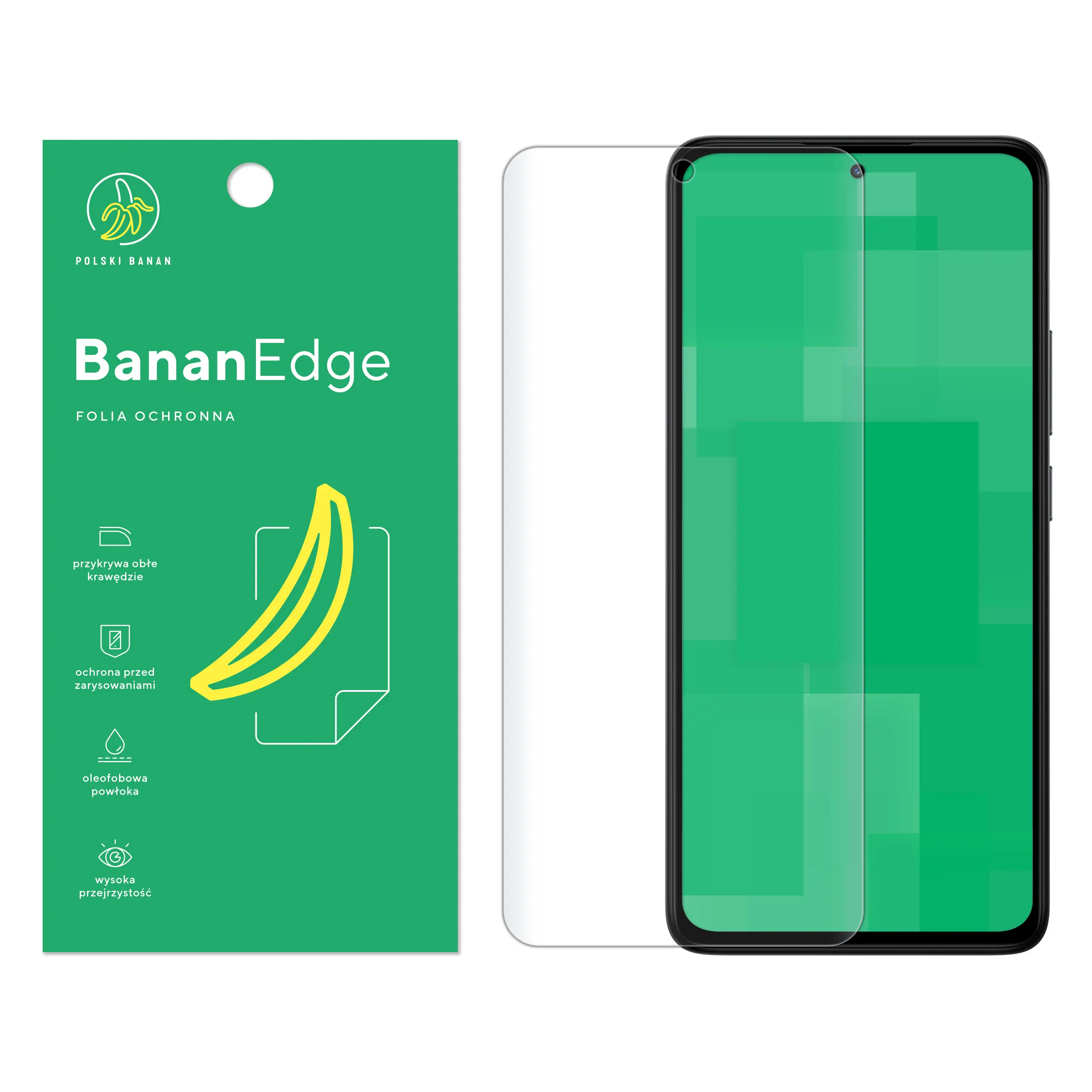 Folia ochronna Polski Banan BananEdge do Xiaomi Redmi Note 14 4G