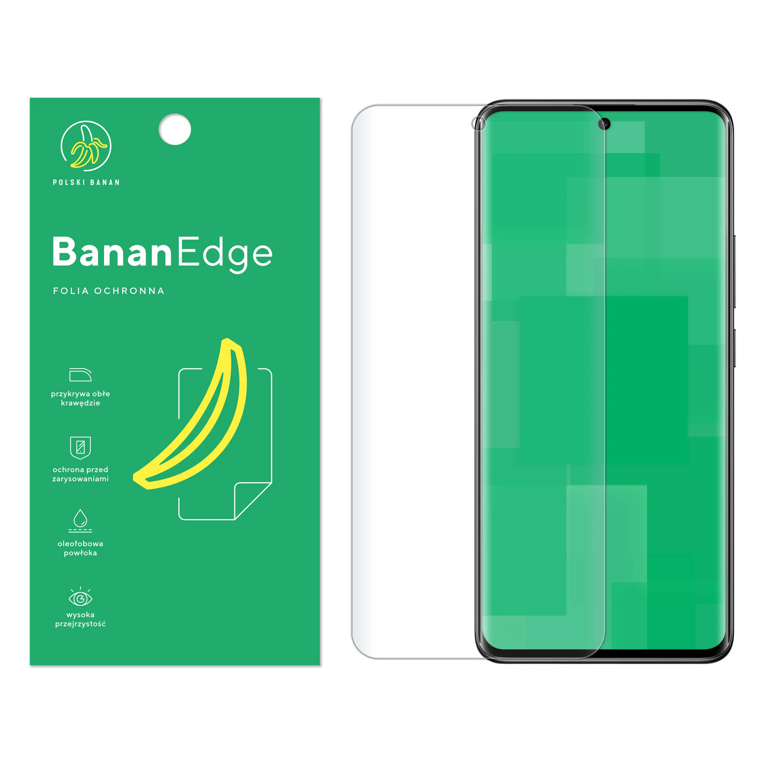 Folia ochronna Polski Banan BananEdge do Xiaomi Redmi Note 14 Pro 5G